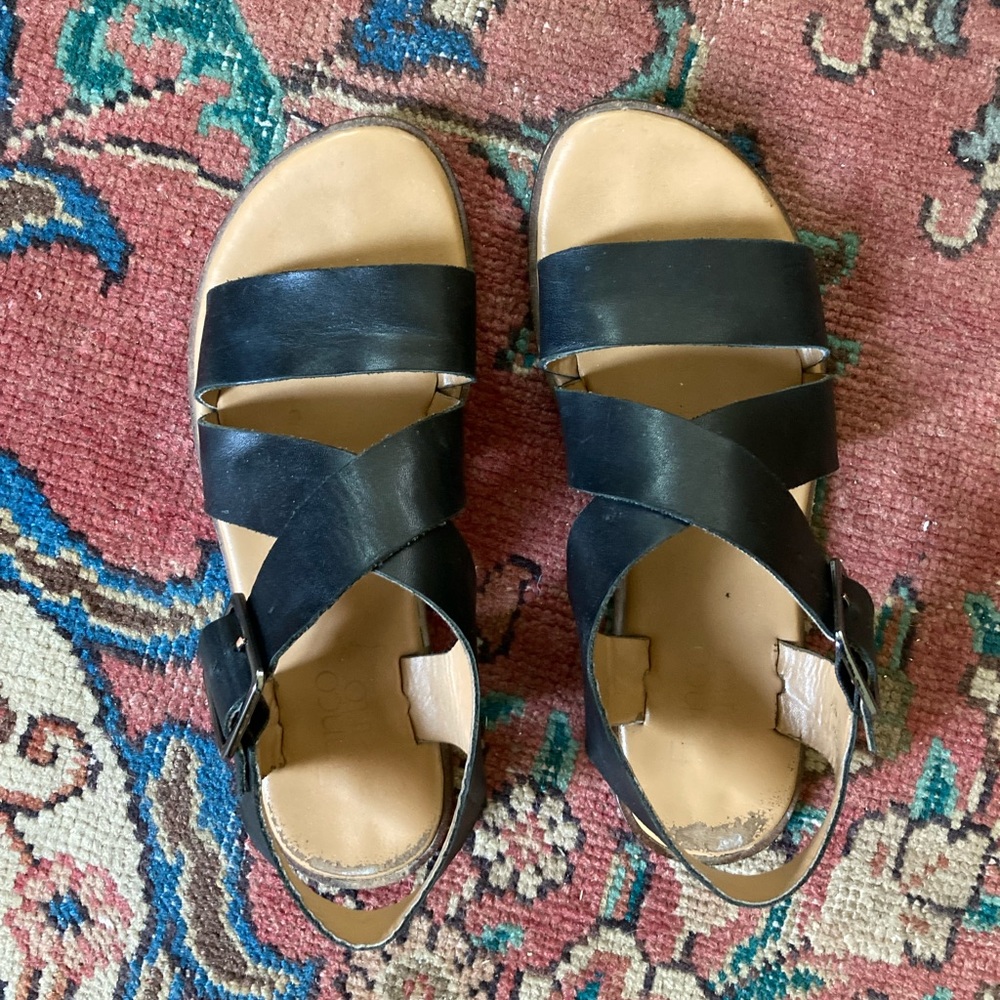 Franco Sarto leather sandals